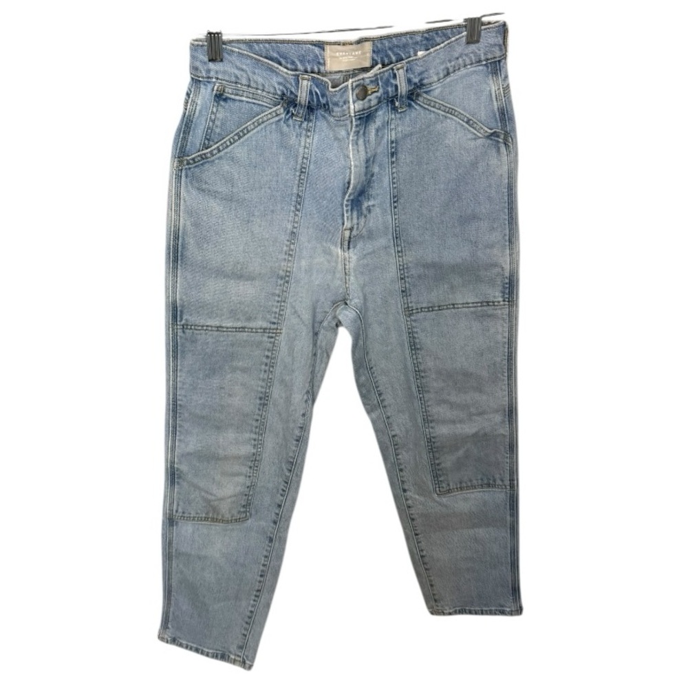 Women’s Everlane Cargo Utility Jean Fit Organic Cotton *flawed* see description